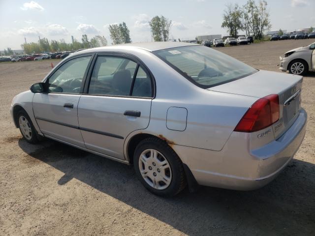 Photo 3 from auction – 2001 HONDA CIVIC DX with VIN 2HGES16331H942050