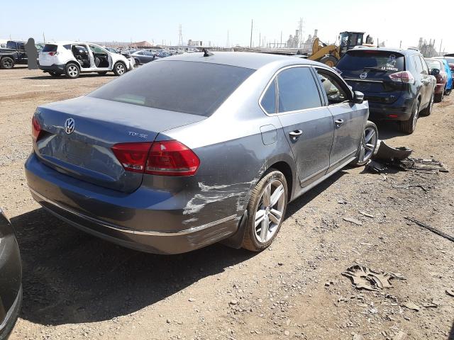 Photo 4 from auction – 2013 VOLKSWAGEN PASSAT SE with VIN 1VWBN7A36DC070941