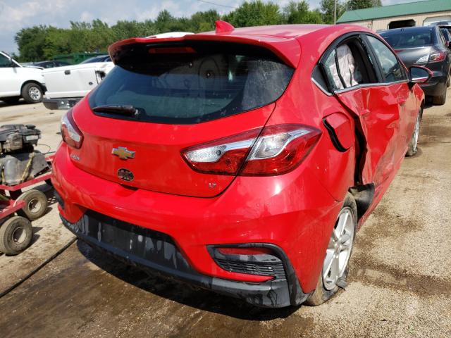 Photo 4 from auction – 2017 CHEVROLET CRUZE LT with VIN 3G1BE6SM9HS532292