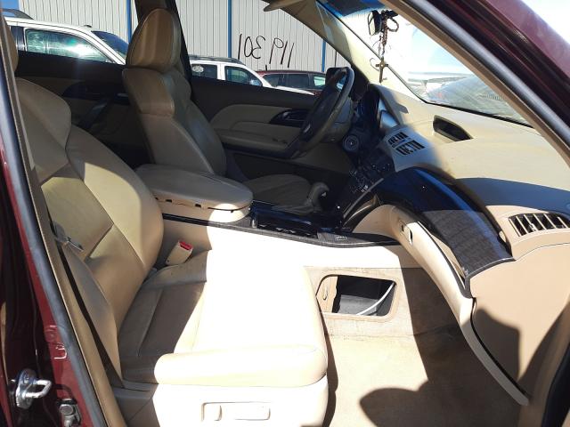Photo 9 from auction – 2007 ACURA MDX with VIN 2HNYD28277H521192