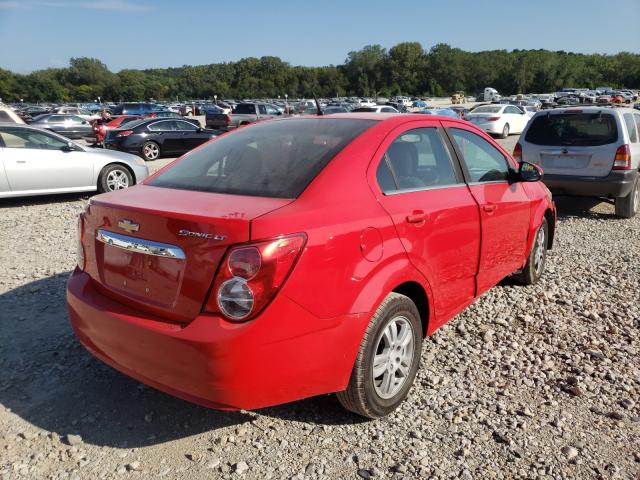 Photo 4 from auction – 2014 CHEVROLET SONIC LT with VIN 1G1JC5SH8E4141399