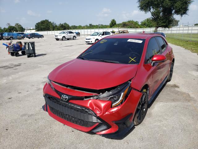Photo 2 from auction – 2021 TOYOTA COROLLA SE with VIN JTND4MBE6M3113828