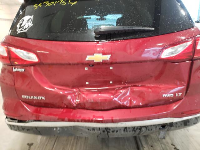 Photo 9 from auction – 2019 CHEVROLET EQUINOX LT with VIN 2GNAXUEVXK6185252