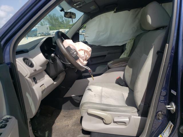 Photo 5 from auction – 2014 HONDA PILOT LX with VIN 5FNYF3H23EB020261