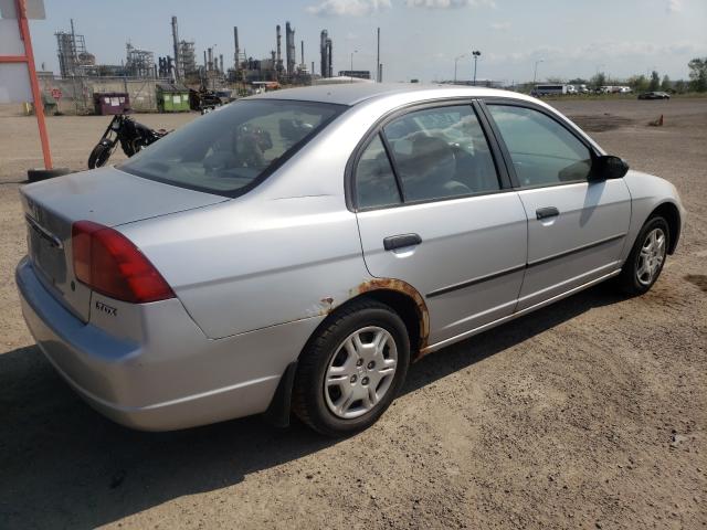Photo 4 from auction – 2001 HONDA CIVIC DX with VIN 2HGES16331H942050
