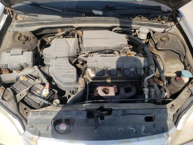 Photo 7 from auction – 2001 HONDA CIVIC DX with VIN 2HGES16331H942050