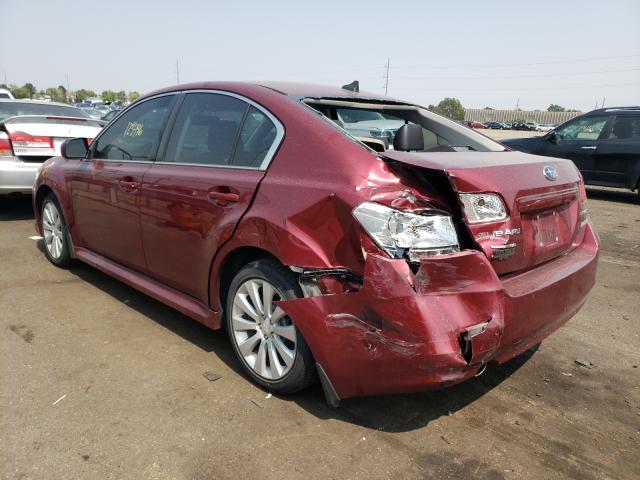Фото 3 с аукциона – 2011 SUBARU LEGACY 2.5 с VIN 4S3BMBK66B3219928