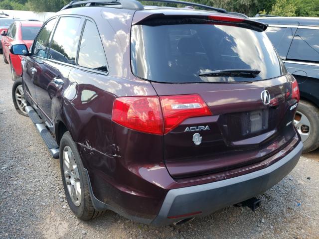 Photo 3 from auction – 2009 ACURA MDX TECHNO with VIN 2HNYD28619H500019
