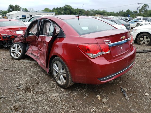 Photo 3 from auction – 2014 CHEVROLET CRUZE LTZ with VIN 1G1PG5SB4E7384300