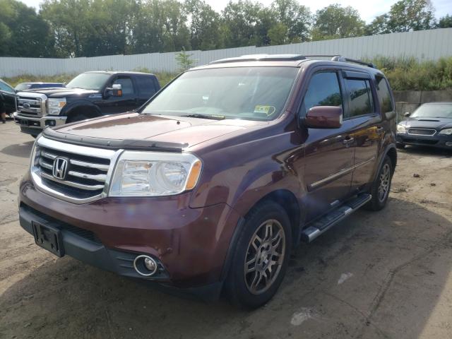 Photo 2 from auction – 2013 HONDA PILOT TOUR with VIN 5FNYF4H94DB013983