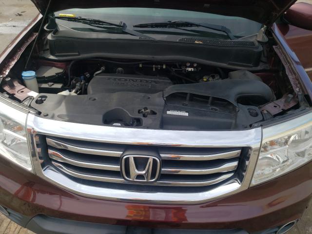 Photo 7 from auction – 2013 HONDA PILOT TOUR with VIN 5FNYF4H94DB013983
