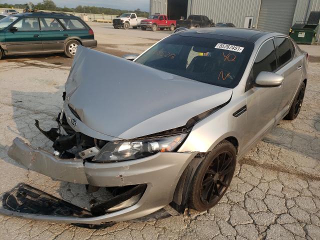 Photo 2 from auction – 2012 KIA OPTIMA SX with VIN 5XXGR4A69CG085213