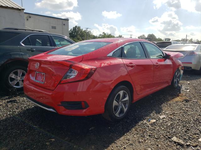 Photo 4 from auction – 2021 HONDA CIVIC LX with VIN 2HGFC2F68MH531555