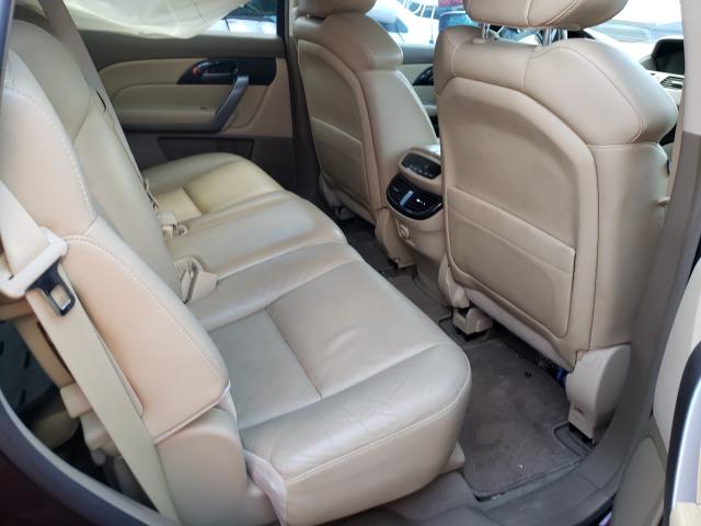 Photo 6 from auction – 2009 ACURA MDX TECHNO with VIN 2HNYD28619H500019