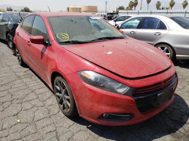 DODGE DART SXT 2013 with VIN 1C3CDFBH2DD648921 - Photo from auction