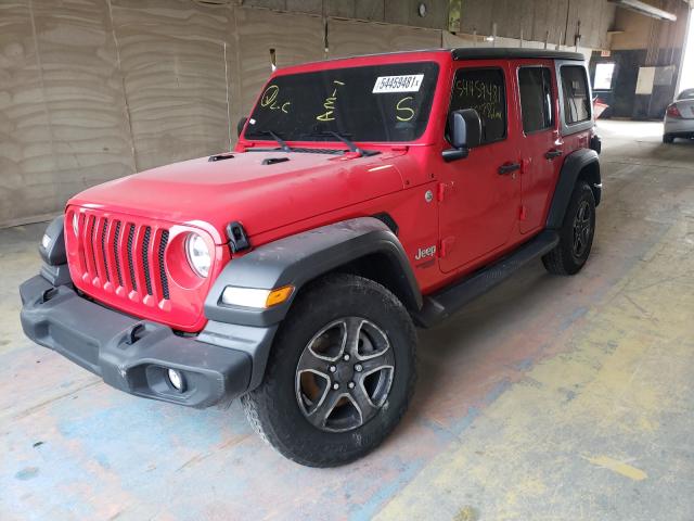 Photo 2 from auction – 2018 JEEP WRANGLER U with VIN 1C4HJXDG7JW111465