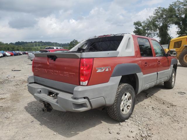 Photo 4 from auction – 2002 CHEVROLET AVALANCHE with VIN 3GNEK13T22G102322