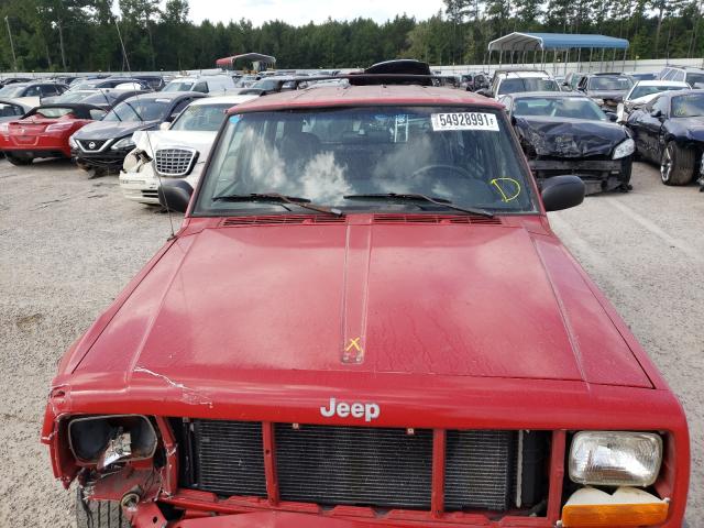 Photo 7 from auction – 1999 JEEP CHEROKEE S with VIN 1J4FT68SXXL596487