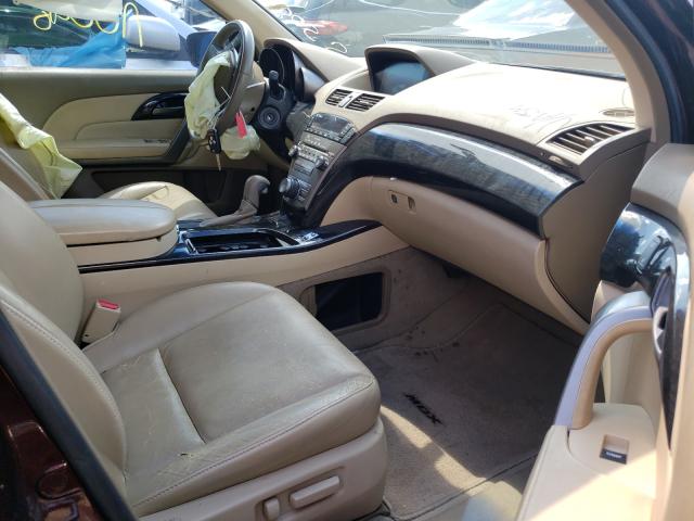 Photo 5 from auction – 2009 ACURA MDX TECHNO with VIN 2HNYD28619H500019
