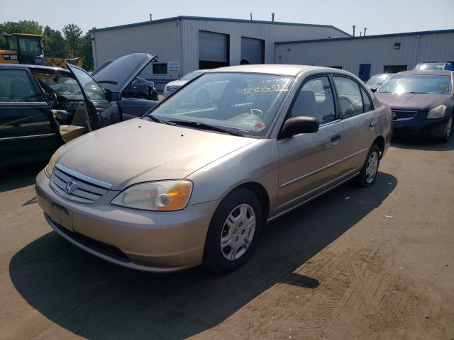 Photo 2 from auction – 2001 HONDA CIVIC LX with VIN 2HGES16531H506851