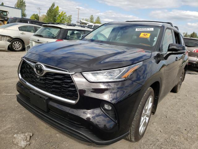 Photo 2 from auction – 2020 TOYOTA HIGHLANDER with VIN 5TDDZRBH6LS010127