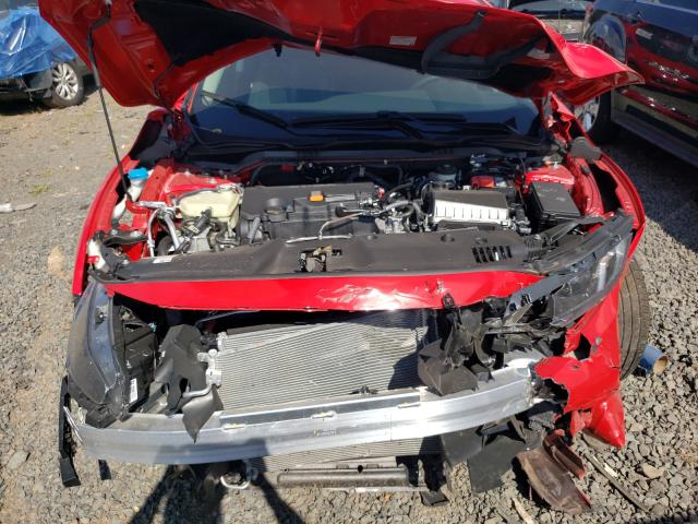 Photo 7 from auction – 2021 HONDA CIVIC LX with VIN 2HGFC2F68MH531555