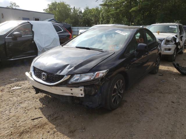 Photo 2 from auction – 2013 HONDA CIVIC EX with VIN 19XFB2F84DE049048
