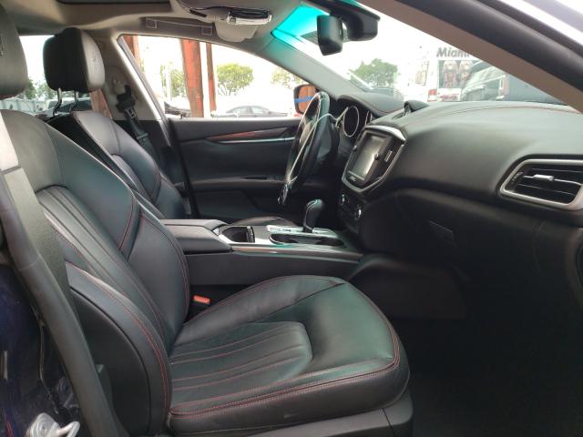 Photo 5 from auction – 2015 MASERATI GHIBLI with VIN ZAM57XSA1F1159429