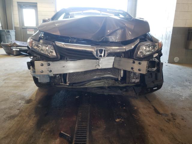 Photo 9 from auction – 2012 HONDA CIVIC LX with VIN 19XFB2F51CE381193