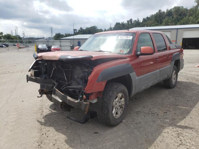Photo 2 from auction – 2002 CHEVROLET AVALANCHE with VIN 3GNEK13T22G102322