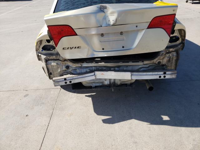 Photo 9 from auction – 2007 HONDA CIVIC LX with VIN 1HGFA165X7L032187