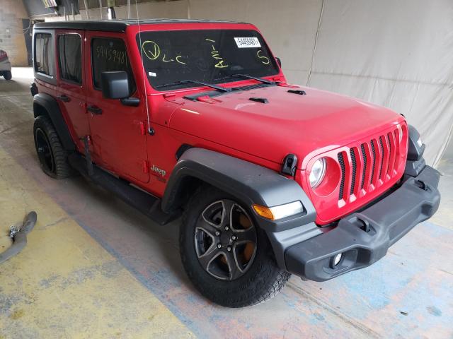 Photo 1 from auction – 2018 JEEP WRANGLER U with VIN 1C4HJXDG7JW111465