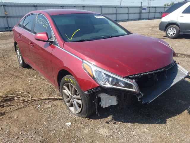 HYUNDAI SONATA SE 2015 with VIN 5NPE24AF3FH031555 - Photo from auction