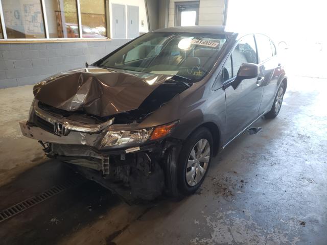 Photo 2 from auction – 2012 HONDA CIVIC LX with VIN 19XFB2F51CE381193