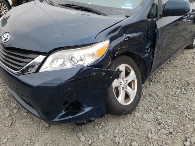 Photo 9 from auction – 2012 TOYOTA SIENNA LE with VIN 5TDKK3DC1CS221083