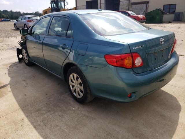 Photo 3 from auction – 2009 TOYOTA COROLLA BA with VIN JTDBL40E899037468