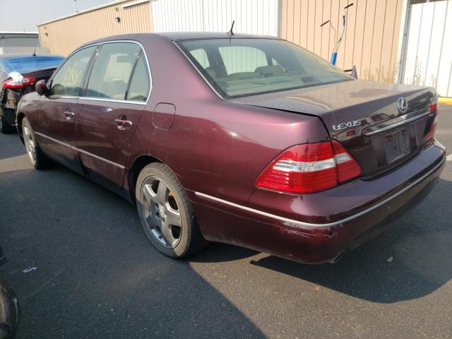 Photo 3 from auction – 2005 LEXUS LS 430 with VIN JTHBN36F255011730