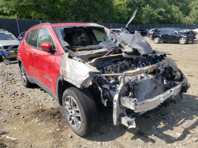 JEEP COMPASS LA 2019 with VIN 3C4NJCBB7KT716015 - Photo from auction