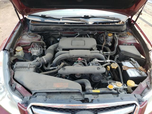 Photo 7 from auction – 2011 SUBARU LEGACY 2.5 with VIN 4S3BMBK66B3219928