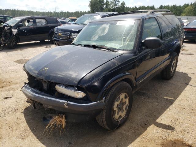 Photo 2 from auction – 2001 CHEVROLET BLAZER with VIN 1GNCT18W81K110553