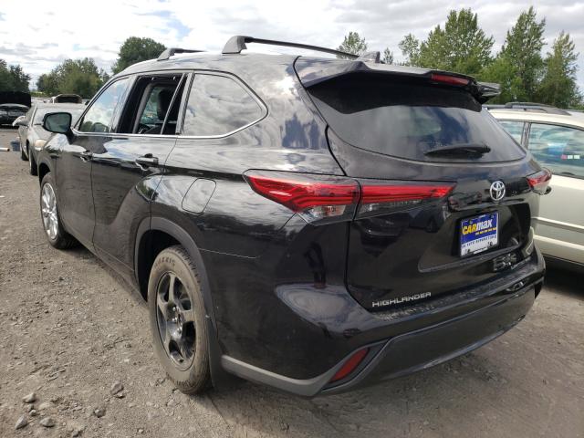 Photo 3 from auction – 2020 TOYOTA HIGHLANDER with VIN 5TDDZRBH6LS010127