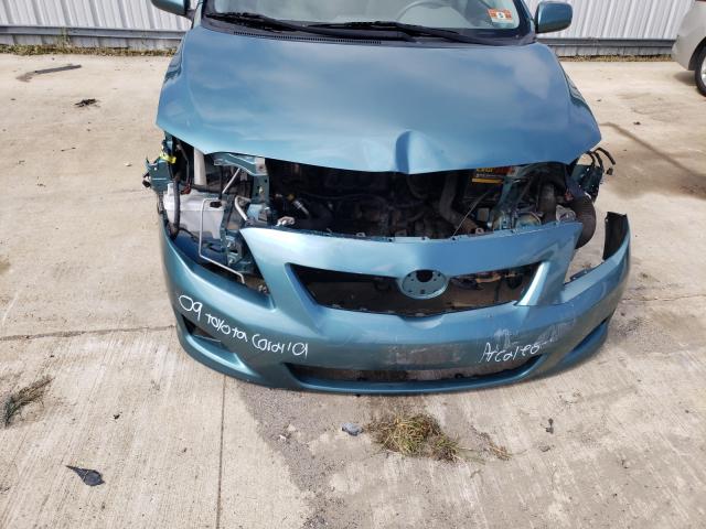 Photo 9 from auction – 2009 TOYOTA COROLLA BA with VIN JTDBL40E899037468