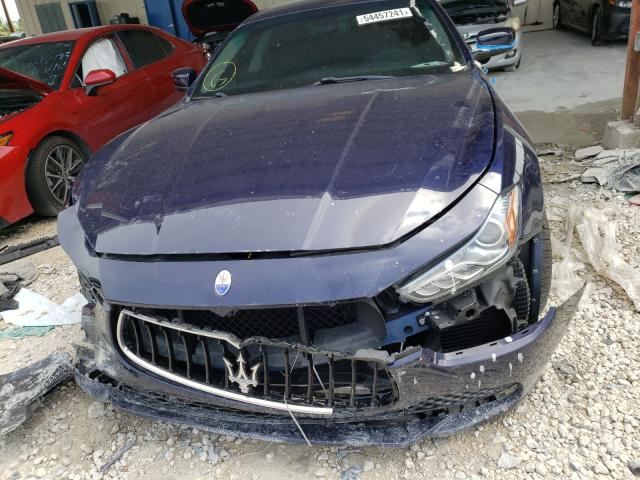 Photo 9 from auction – 2015 MASERATI GHIBLI with VIN ZAM57XSA1F1159429