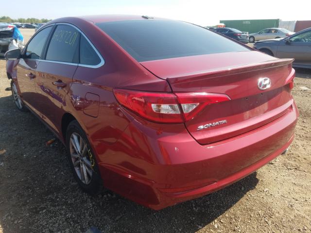 Photo 3 from auction – 2015 HYUNDAI SONATA SE with VIN 5NPE24AF3FH031555