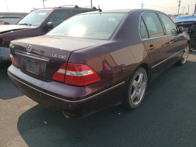 Photo 4 from auction – 2005 LEXUS LS 430 with VIN JTHBN36F255011730