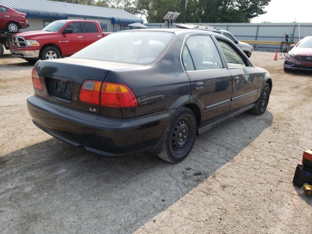 Photo 4 from auction – 2000 HONDA CIVIC LX with VIN 1HGEJ6571YL069030