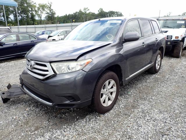 Photo 2 from auction – 2013 TOYOTA HIGHLANDER with VIN 5TDZK3EH1DS105392