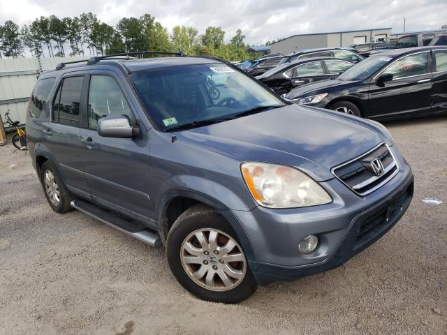 HONDA CR-V SE 2005 with VIN SHSRD78985U303603 - Photo from auction