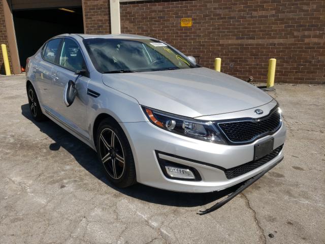 KIA OPTIMA LX 2014 with VIN 5XXGM4A7XEG330580 - Photo from auction