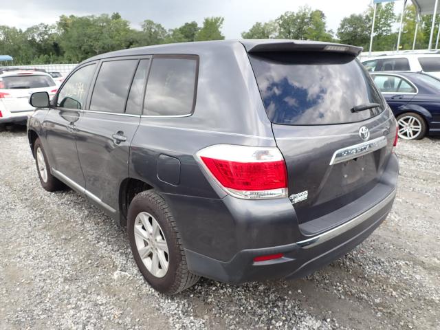 Photo 3 from auction – 2013 TOYOTA HIGHLANDER with VIN 5TDZK3EH1DS105392